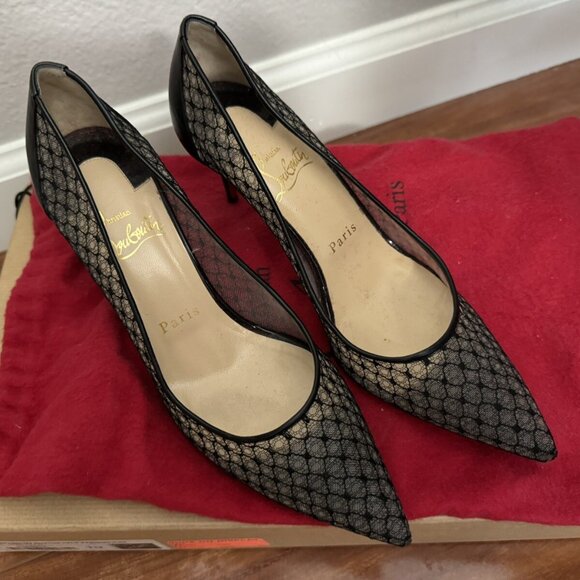 Christian Louboutin Shoes - Christian Louboutin Lace Stiletto Heel